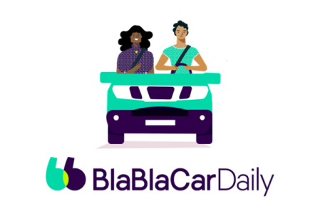 Visuel et logo de BlaBlaCar Daily