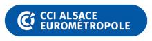 Le logo de la CCI Alsace Eurométropole