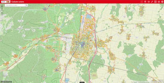 Le cadastre solaire du Haut-Rhin